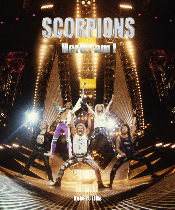 Scorpions-Here I Am! Book